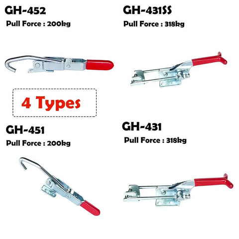 Real Deal Heavy Duty Toggle Clamp Quick Release Latch With Solid Vertical Grip 701 Pound Capacity Steel Build Perfect For Jeep Bumper Mods And Tire Swing Rigs That Absolutely Crush It