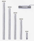 Home Gym Dumbbell To Barbell Connector With Ultra Precision Thread And Non Slip Steel Tube in various sizes, 9CM to 60CM