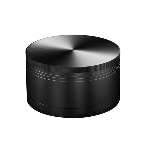 3 Inch Manual Spice Grinder For Kitchen With 3 Piece Design No Mesh Screen Durable Zinc Alloy Construction Sharp Teeth For Consistent Grinding Grinds Like A Boss Compact Easy To Clean Black