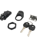 Rugged Nylon Push Button Latches For Truck Storage And Electrical Enclosures With Low Profile Locking Mechanism Built To Withstand Humidity