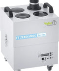 ZeroSmog 4V Fume Extraction Unit For Up To Four Workstations, Mobile Air Purifier, front view with control panel and handles