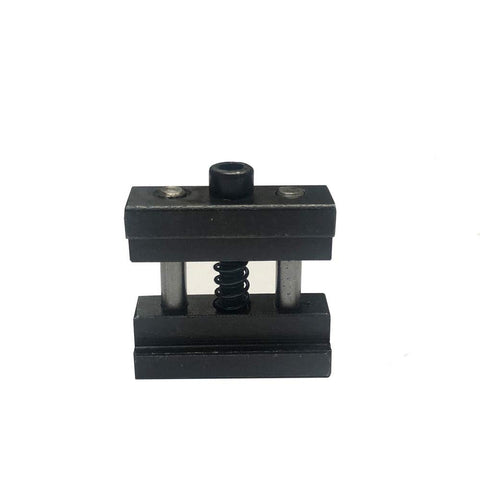 Milling Vise Work Stop Quick Clamp Kit Three Eighths To Three Quarters Inch Clamping Jaw Set with steel body and pins for clamping