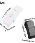 Dimensions of WiFi Universal Ceiling Fan Light Remote Control Kit With Built In Mute And Timer No Fuss App Control Alexa Compatible