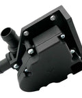 Straight Bolt On 3 Way Coolant Valve Actuator And Water Heater Control Rebuild Kit For Tesla Model S 2012 To 2021, black plastic material, detailed view.