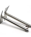 Heavy Duty Garden Hoe Stainless Steel Double Use Tool For Weeding And Planting with ergonomic handle and durable steel construction