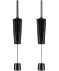 No Sweat Two Piece Pin Extractor Kit Super Smooth Electrical Wire Puller And Connector Remover Tool For Contacts Size 16 To 20 shown in black and metal.