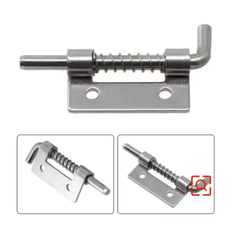Spring Loaded Latch Pins For Cabinets Doors And Windows 10 Or 20 Pack Quick Install Fasteners Handy Small Hardware Pins For Furniture Assembly