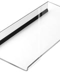Acrylic Tilted Keyboard Stand For Ergonomic Typing With Clear Tray And Non Slip Silicone Case Wide 17 Inch Keyboard Holder