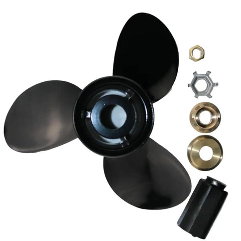 Mercury Outboard Propeller Replacement For 40 To 140 HP Boats With Hub Kits Included, 15 Spline, Right Hand Rotation, OEM Top Notch Quality