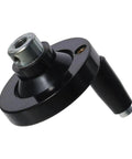 Heavy Duty 63mm Hand Wheel Revolving Crank Handle With 8mm Bore For Milling Machine, showing smooth spin adjustment design.