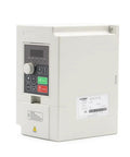 1.5KW 110V VFD Inverter with 0-1000 Hz output, front view of industrial-grade case and control panel for motor drive
