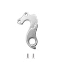 Rear Derailleur Hanger 96 CNC Aluminum 6061 2 Pack With Bolts For Mountain And Road Bikes Silver Anodized Finish Durable Shift Alignment