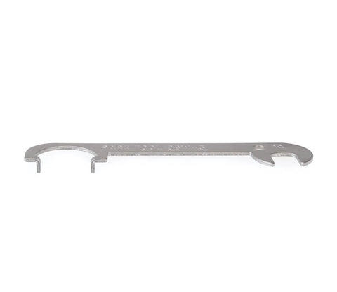 Pro Grade Offset Brake Wrench And Caliper Centering Tool With 14mm Open Ends And Spring Locating Lugs To Dial In Your Rim Brakes And Keep Those Gnarly Stops Crisp As Glass