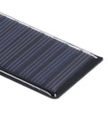 Close-up of a 2 Pack Small Solar Panel Modules 5V Micro Polysilicon Glue On Panels 0.3W For Low Power Electrical Appliances Emergency Lights