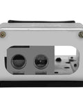 High Performance Pneumatic Foot Pedal Valve 3 Way 2 Position Air Control Valve front view showcasing metal G1/4 thread ports.