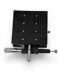 Top view of ZR125 Motorized Rotary Positioning Stage With Manual Fine Adjustment And Lifting Rotary Fine Adjustment Table Pro Grade