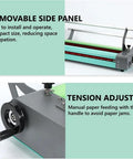Electric Honeycomb Paper Roll Dispenser Built Tough For Cranking Out Packages Flawless Wrapping Paper Stretching Machine features removable side panel and tension adjuster.