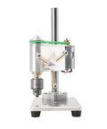 High-Performance Precision Benchtop Drill Press With Jt0 Chuck, 360-Degree Rotation And Variable Speed 400-4500Rpm shown from the front angle.