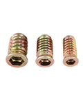 Pro Grade Socket Cap Screws Set M6 M8 M10 With Embedded Insert Nuts Carbon Steel Metric Threads Hex Head E Nuts Corrosion Resistant