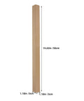 Heavy Duty L Shaped Cardboard Corner Protectors Set Of 20 Pcs Wall Edge Guards for shipping and moving, 19.65in x 1.18in