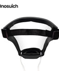 Hydrogen Face Mask H2 Inhalation Device With Full Face Shield shown from the front, highlighting the durable PC construction.