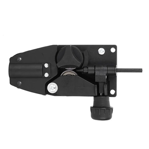 Mig Welder Wire Feed System With Roll Wire Feed Motor for 0.8mm and 1.0mm Wire Solder Feeder Machine, compact design, top view.