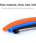 Flexible PU Polyurethane Pneumatic Tubing One Quarter Inch Outer Diameter Air Hose For Air Compressor Fittings View