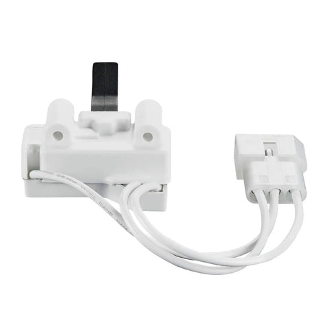 Door Switch Replacement For Whirlpool And Maytag Dryers Replaces 3406107 3406109 3405100 3405101 3406100 3406101 with white wires
