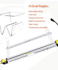 Solid Water Cooled Acrylic Bender For Plastic Sheets Packed With Smart Temp Gauges And Dual Heating Tubes For Legit Sign Crafting And Fly Custom Fabrication Jobs Right In Your Garage, showcasing adjustable heating tubes and compact design.