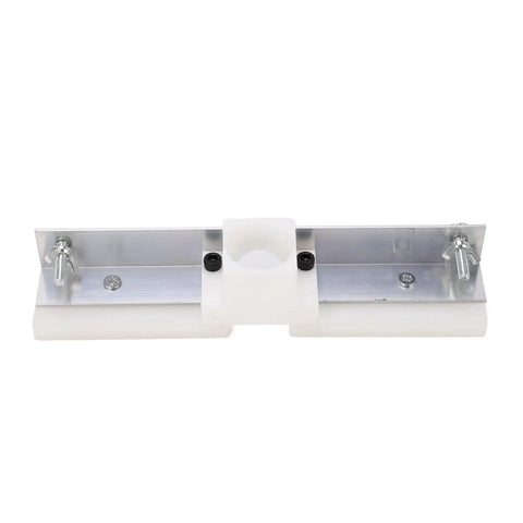 Heavy Duty Aluminum Router Table Insert Plate For Woodworking Benches Rock Solid Flip Base No Sweat Installation Knockout Performance, silver aluminum construction.