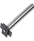 Concealed Tubular Door Closer For Internal Doors Up To 50kg Fire Rated Automatic Soft Close No Fuss Non Handed Body Silver Finish