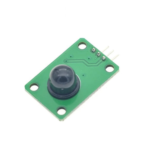Human Body Detecting PIR Motion Sensor Module With 120 Degree Pyroelectric Infrared Sensor For MCU Board Projects Ideal For Home Automation DIY Pro Builds And Smart Security Systems green PCB with 3 pins