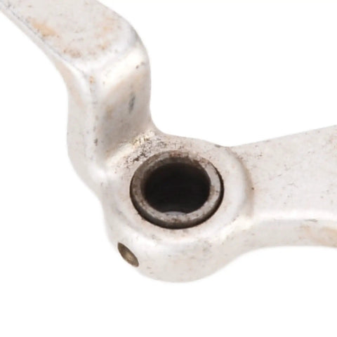 Close-up of Universal Metal Thread Take Up Lever for Industrial Sewing Machines Built Tough Rock Solid Balance Rod.