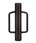 Heavy Duty T Post Driver With Handle, Fence Post Pounder, Steel Post Hole Digger, Hand Rammer For T Posts, U Channel And Wooden Posts, 16.8 Inch, Built Tough With Scratch Resistant Black Coating