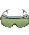 Heavy Duty Laser Safety Glasses With Flexible Arms For Lab Work And Welding Projects Kicking Harsh Uv Rays To The Curb While Shielding Eyes From Bright Blue Light - Front view