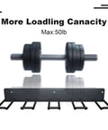 Power Tool Organizer Rack For Two Pack Wall Mount Garage Storage For Handheld And Power Tools Durable Metal Drill Holder For Garage Warehouse Shed Shop Today with dumbbell illustration and 50lb capacity.