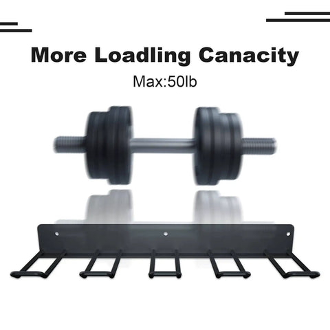 Power Tool Organizer Rack For Two Pack Wall Mount Garage Storage For Handheld And Power Tools Durable Metal Drill Holder For Garage Warehouse Shed Shop Today with dumbbell illustration and 50lb capacity.