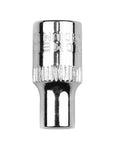 Must-Have 6 Piece E Socket Set For Auto Repair. Tough Heat Treated Steel Bits Covering E4 To E10 Star Female Bolt Removal. Perfect Mechanic Kit Tool Gear! chrome E socket, polished steel, single piece