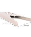 Side view of Mushroom Hole Puncher 6 Sheet A4 Capacity, mushroom-shaped paper punch, 15x8.5 cm, ideal for office and craft use.