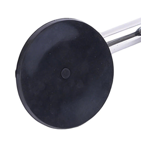 Close-up of Heavy Duty Glass Suction Cup With Stainless Steel Handle for lifting heavy tiles, highlighting the black suction pad.