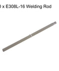 E308L-16 Stainless Steel Welding Rod One Sixteenth Inch By Ten Inch Electrodes 0.29 Lb Pack For Welding 304 Stainless And Galvanized Steel