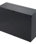 Black IP65 Waterproof Junction Box ABS Plastic Outdoor Electrical Enclosure For DIY Projects Weatherproof Power Box 11.42 x 8.27 x 3.94 Inches