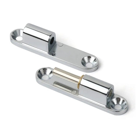 Rotating Concealed Door Hinges 180 Degree Detachable Heavy Duty Industrial Zinc Alloy Silver for doors and cabinets
