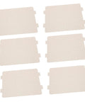 Must Have Ten Piece Microwave Waveguide Cover Mica Insulation Sheets displayed with six pieces visible