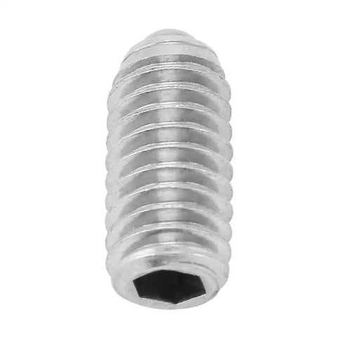 Tough As Nails Stainless Steel Spring Ball Plunger Screws 20 Piece Kit M3 X 8mm heavy duty industrial fastener close-up view