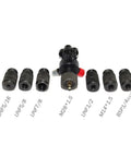 XZGK-01D Digital Hydraulic Accumulator Nitrogen Charging Tools And Pressure Test Kit connectors and adapters arrangement