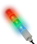 Four Stack Andon Tower Lights Kit For Industrial Machines showing ultra bright four color signal with detachable stack light column.