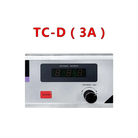Front view of the digital display of the Magnetic Powder Brake Clutch With Digital Display And Tension Controller TC D 3A.
