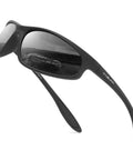 Polarized Sports Sunglasses For Men Built For Cycling Driving And Fishing UV400 Protection With TAC HD 7 Layer Lens side view