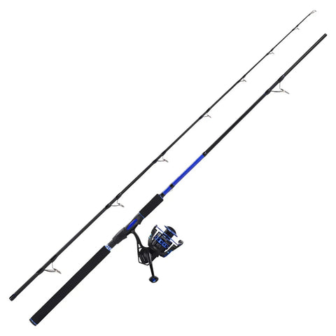 Centron Spinning Combo 6ft Medium Action Two Piece Rod With Split Handle And 2000 Reel, Lightweight IM6 Graphite Blank